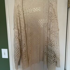 Cream Knit Women's Sweater